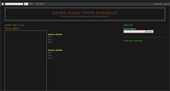 Desktop Screenshot of animegogo.blogspot.com
