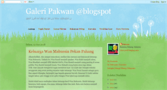 Desktop Screenshot of galeripakwan.blogspot.com