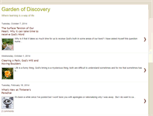 Tablet Screenshot of gardenofdiscovery.blogspot.com