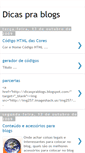 Mobile Screenshot of dicasprablogs.blogspot.com