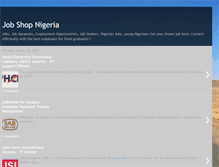 Tablet Screenshot of jobshopnigeria.blogspot.com