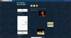 Desktop Screenshot of elcartelecologico.blogspot.com