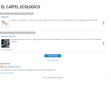 Tablet Screenshot of elcartelecologico.blogspot.com