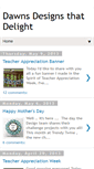 Mobile Screenshot of dawnsdesignsthatdelight.blogspot.com