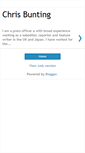 Mobile Screenshot of chrisbunting.blogspot.com