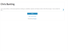 Tablet Screenshot of chrisbunting.blogspot.com