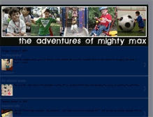 Tablet Screenshot of mightymaxupdate.blogspot.com
