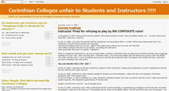 Desktop Screenshot of corinthian-college-sucks.blogspot.com