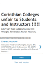Mobile Screenshot of corinthian-college-sucks.blogspot.com