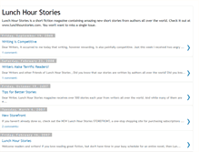 Tablet Screenshot of lunchhourstories.blogspot.com