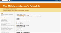 Desktop Screenshot of middlewesternerschedule.blogspot.com