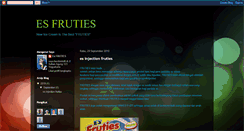 Desktop Screenshot of esfruties.blogspot.com