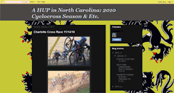 Desktop Screenshot of 2010northcarolinacyclocrossseasonetc.blogspot.com