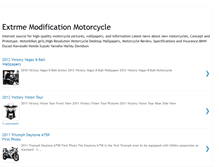 Tablet Screenshot of extrmemodificationmotorcycle.blogspot.com