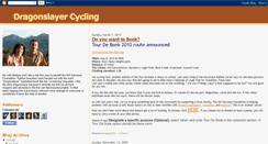 Desktop Screenshot of dragonslayercycling.blogspot.com