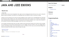 Desktop Screenshot of javaj2eeebooks.blogspot.com