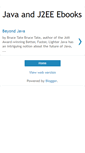 Mobile Screenshot of javaj2eeebooks.blogspot.com