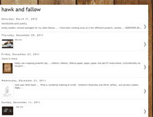 Tablet Screenshot of hawkandfallow.blogspot.com