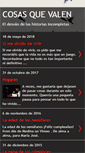 Mobile Screenshot of cosasquevalen.blogspot.com