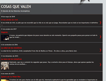 Tablet Screenshot of cosasquevalen.blogspot.com