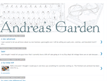 Tablet Screenshot of andreasgarden.blogspot.com