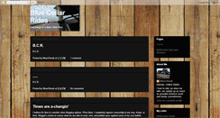 Desktop Screenshot of bluecollarrides.blogspot.com