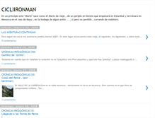 Tablet Screenshot of cicli.blogspot.com