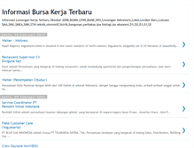 Tablet Screenshot of bursakerjaterbaru.blogspot.com