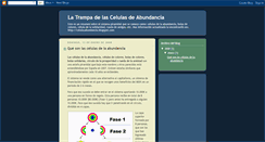 Desktop Screenshot of celulasdelaabundancia.blogspot.com