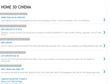 Tablet Screenshot of 3dhomecinema.blogspot.com