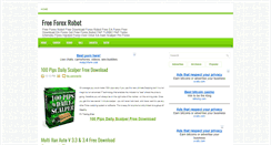 Desktop Screenshot of free-forex-robot-4u.blogspot.com