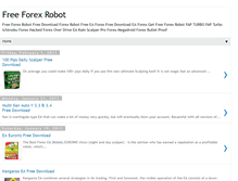 Tablet Screenshot of free-forex-robot-4u.blogspot.com