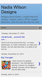 Mobile Screenshot of nadiawilsondesigns.blogspot.com