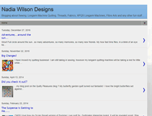 Tablet Screenshot of nadiawilsondesigns.blogspot.com