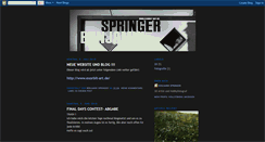 Desktop Screenshot of benjamin-springer.blogspot.com