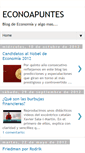 Mobile Screenshot of econoapuntes.blogspot.com