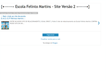 Tablet Screenshot of escolafelintomartins.blogspot.com