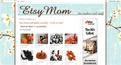 Desktop Screenshot of etsymom.blogspot.com