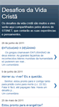 Mobile Screenshot of desafiosdavidacrista.blogspot.com