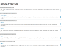 Tablet Screenshot of pandudwipayana.blogspot.com