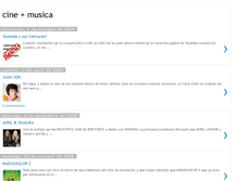 Tablet Screenshot of cinemasmusica.blogspot.com