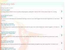 Tablet Screenshot of midwifery-info.blogspot.com