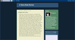 Desktop Screenshot of a-teens-book-review.blogspot.com