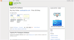 Desktop Screenshot of captcha-software.blogspot.com