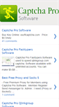 Mobile Screenshot of captcha-software.blogspot.com