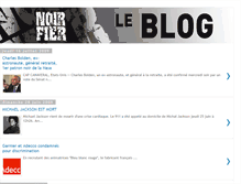 Tablet Screenshot of noir-et-fier.blogspot.com