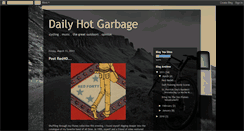 Desktop Screenshot of dailyhotgarbage.blogspot.com