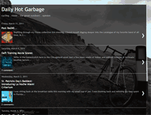 Tablet Screenshot of dailyhotgarbage.blogspot.com