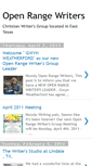Mobile Screenshot of openrangewriters.blogspot.com