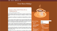 Desktop Screenshot of cesarbaeza.blogspot.com